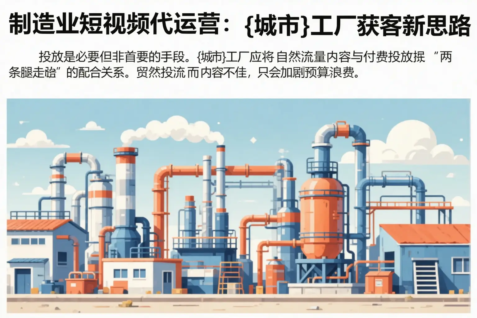 制造业短视频代运营：宝应工厂获客新思路